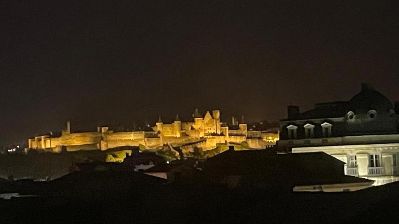 Le Jaffa Vue Sur La Cite Carcassonne Exterior foto